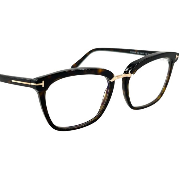 Tom Ford FT5550B Women's Eyeglass Frame Dark Havana Rose Gold - Picture 6 of 6